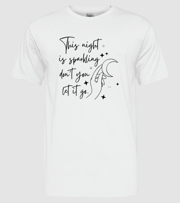 Taylor Swift this night model alb pe tricou