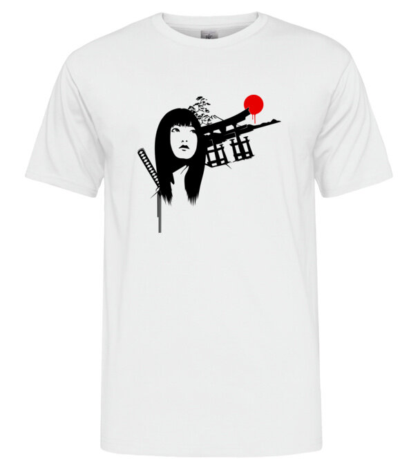  model  pe tricou