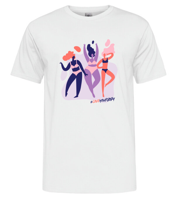  model  pe tricou