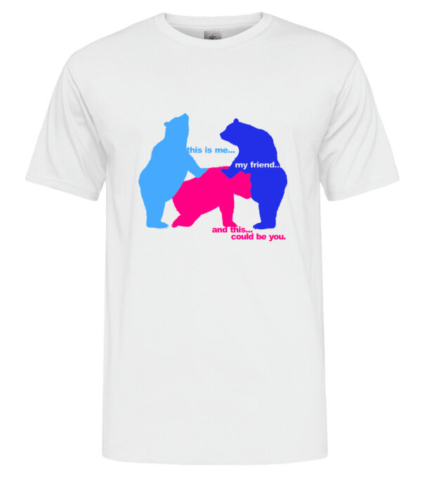  model  pe tricou