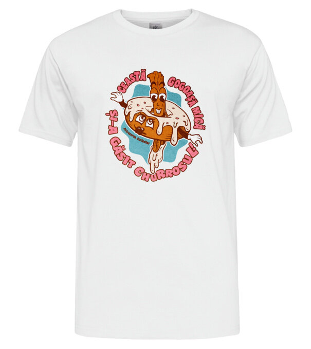  model  pe tricou