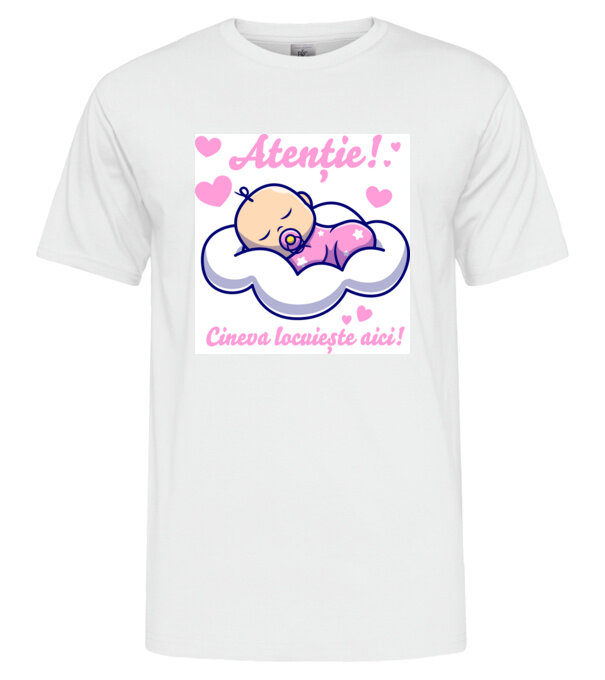  model  pe tricou