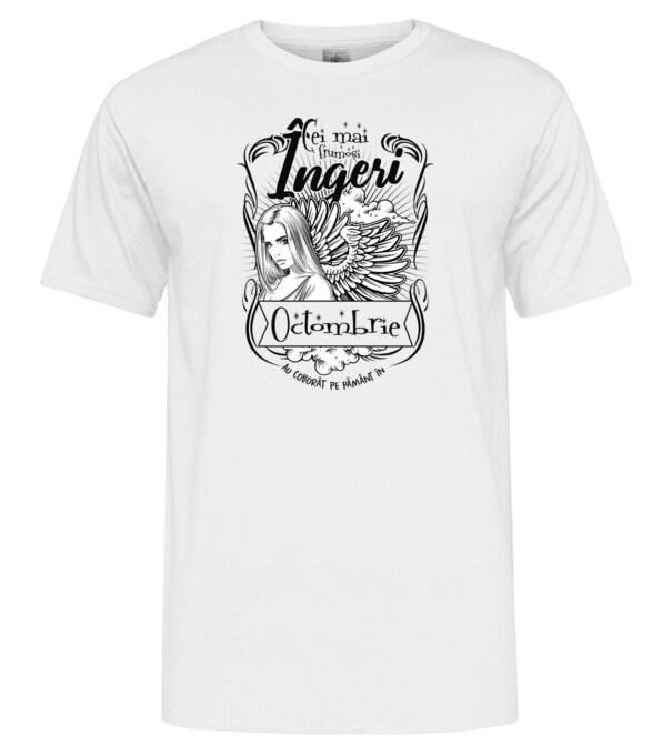 model  pe tricou