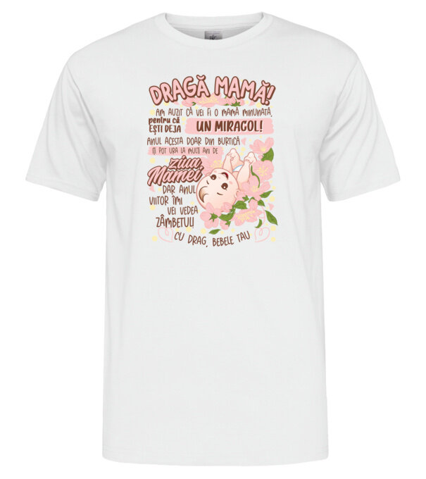 model  pe tricou