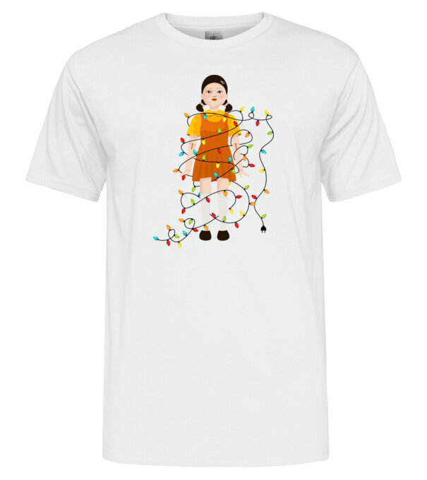  model  pe tricou