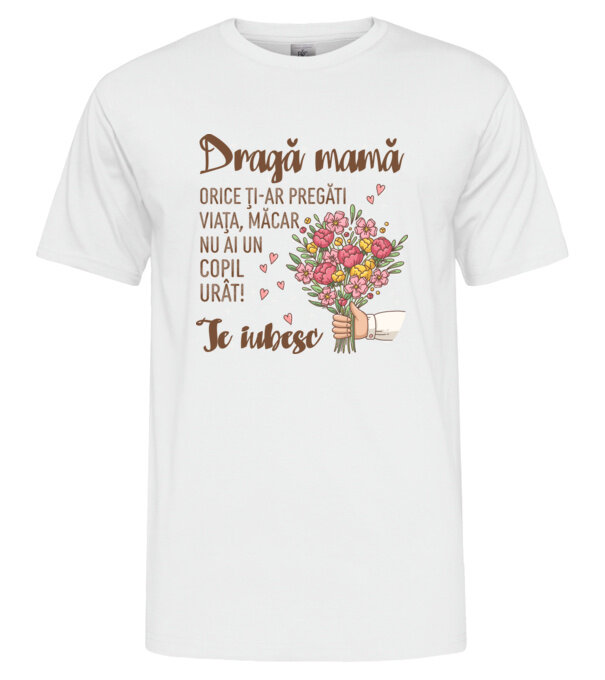  model  pe tricou
