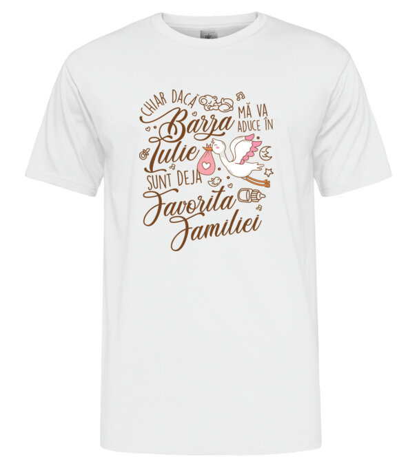  model  pe tricou