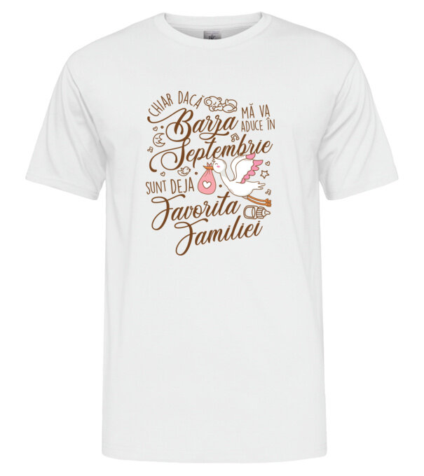  model  pe tricou
