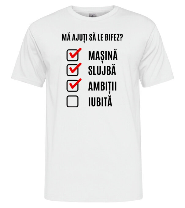  model  pe tricou