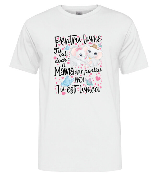  model  pe tricou