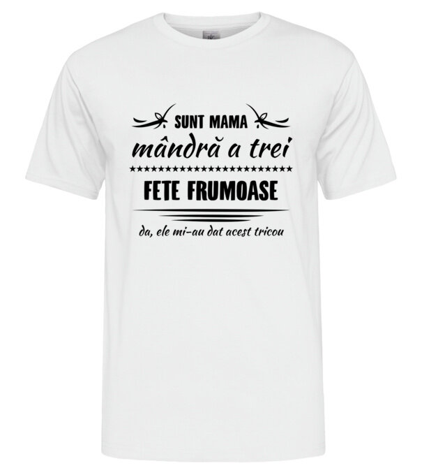  model  pe tricou