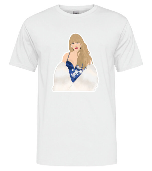  model  pe tricou