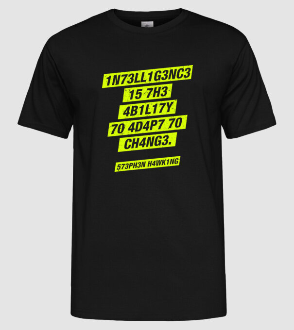 573PH3N H4WK1NG 03 model negru pe tricou