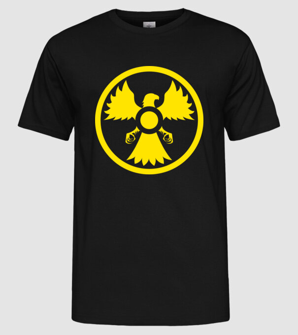 phoenix atom model negru pe tricou