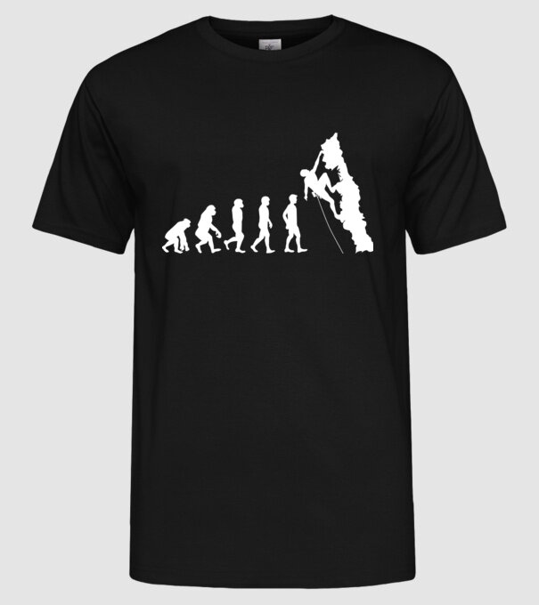 evoluție escaladare model negru pe tricou
