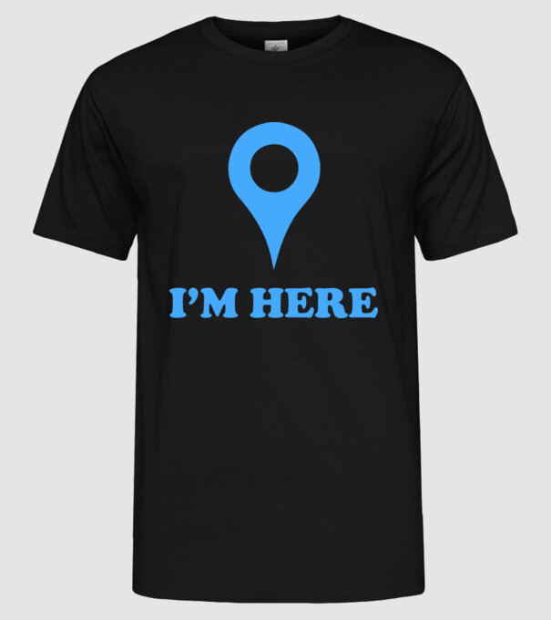 Google hike model negru pe tricou