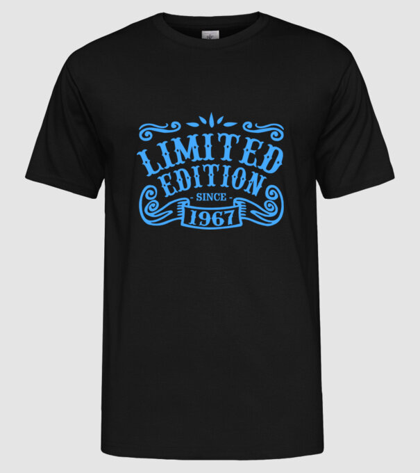 Limited edition 1967 model negru pe tricou