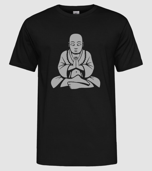 monk model negru pe tricou