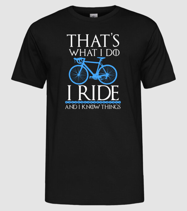 Thats what i do model negru pe tricou
