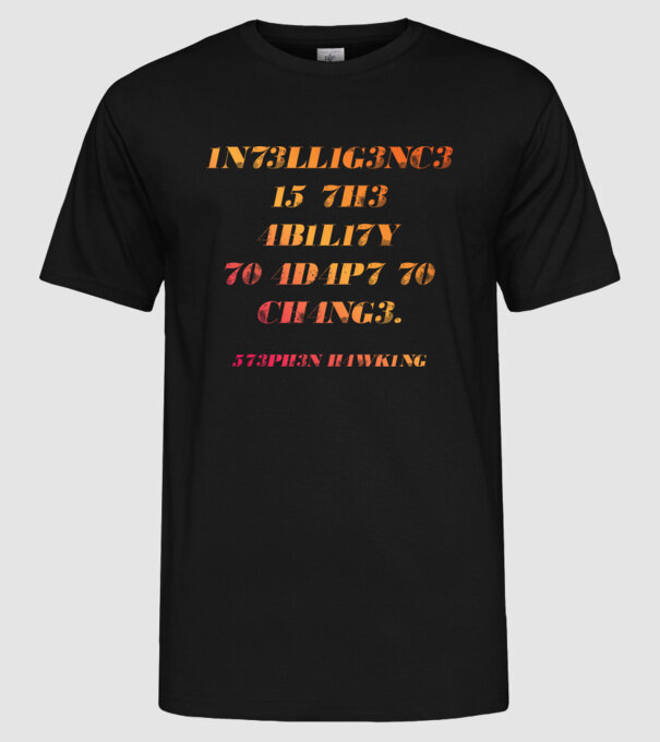 573PH3N H4wking model negru pe tricou