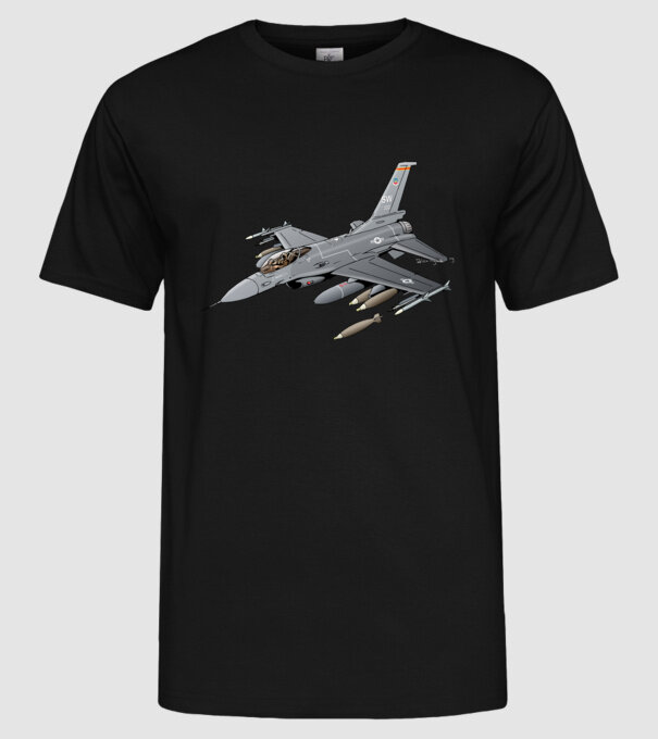 Avioane model negru pe tricou