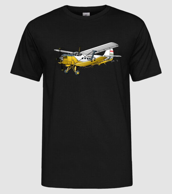 Avioane model negru pe tricou