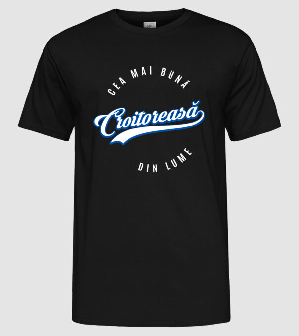 Cea mai bună croitoreasă din lume model negru pe tricou