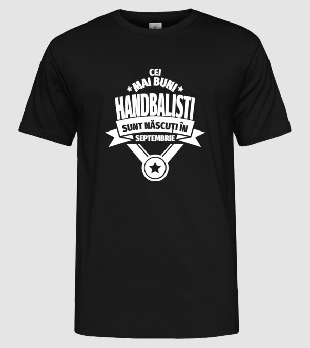 Cei mai buni hocheiști sunt născuți în Septembrie model negru pe tricou