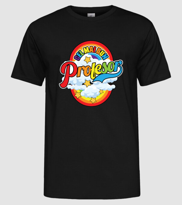 Cel mai bun Profesor model negru pe tricou