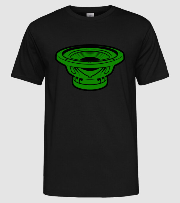 Difuzor model negru pe tricou