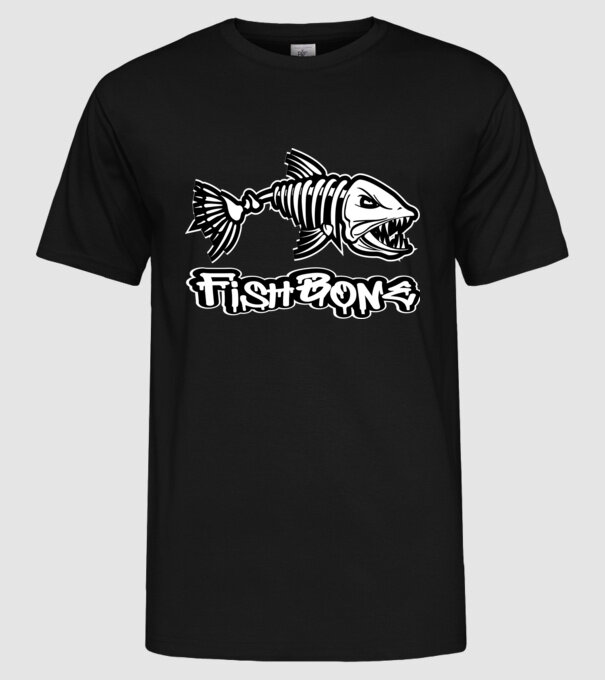 Graffiti model negru pe tricou