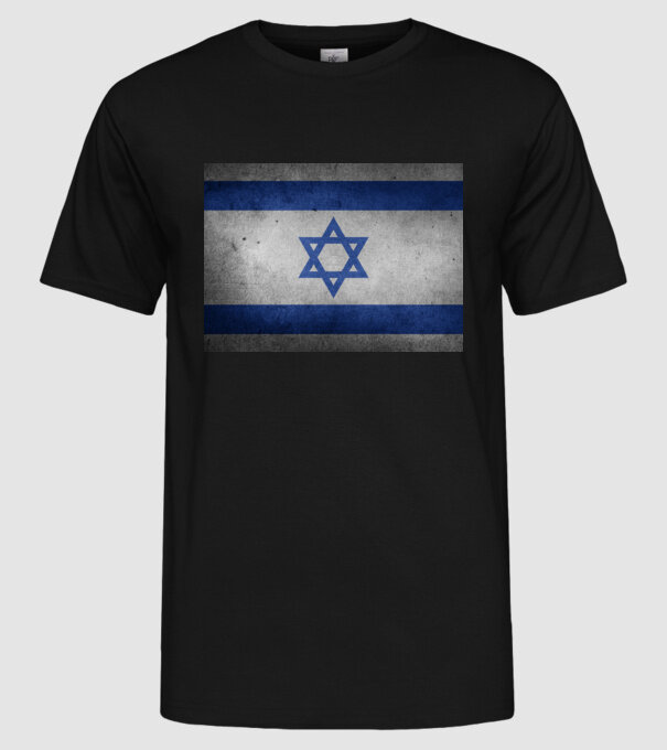 ISRAEL model negru pe tricou