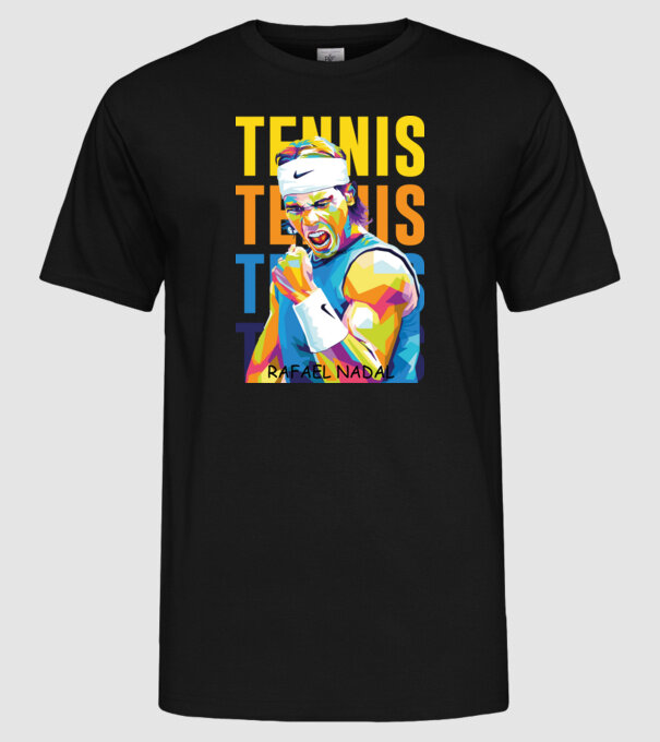 Nadal model negru pe tricou