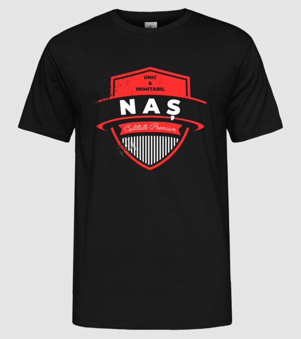 naș unic & inimitabil - calitate premium model negru pe tricou