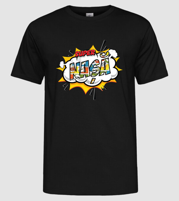 Nașă model negru pe tricou