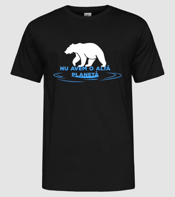 Nu avem o altă planetă model negru pe tricou