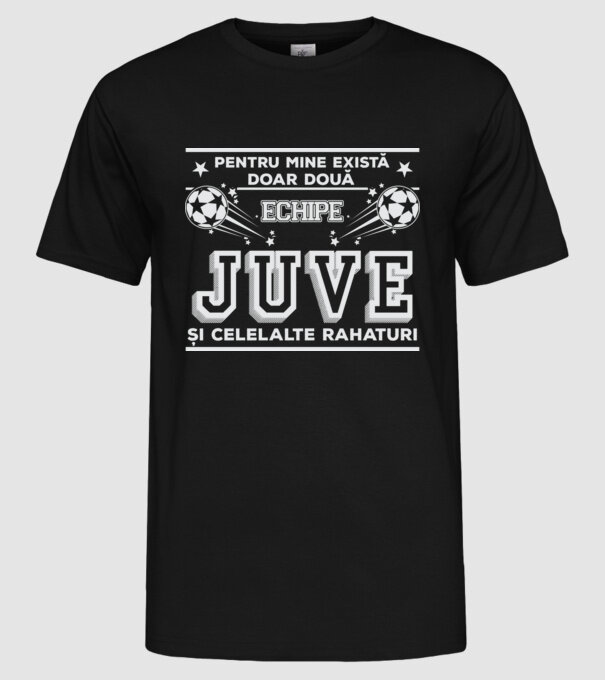 Pentru mine există doar două echipe, Juventus și celelalte rahaturi model negru pe tricou