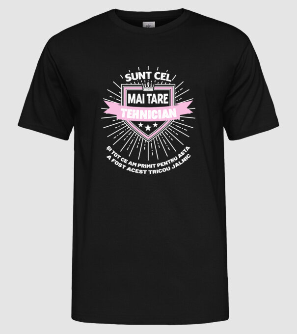 Sunt cel mai tare tehnician de unghii și tot ce am primit pentru asta a fost acest tricou jalnic model negru pe tricou