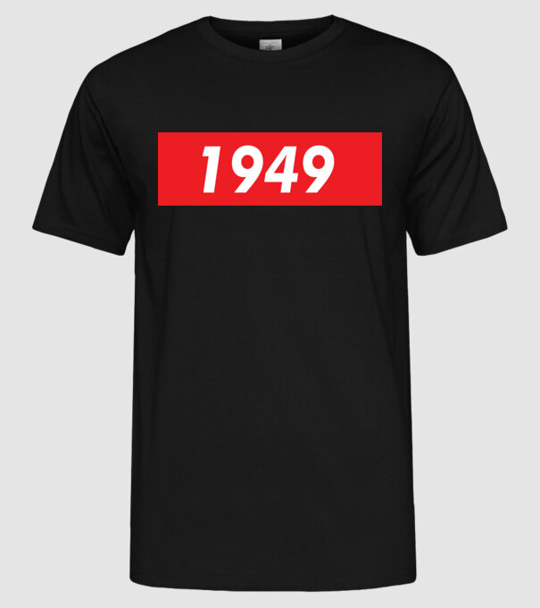 Supreme Birthday 1949 model negru pe tricou