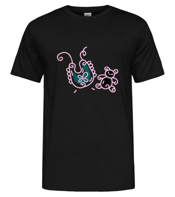 model  pe tricou