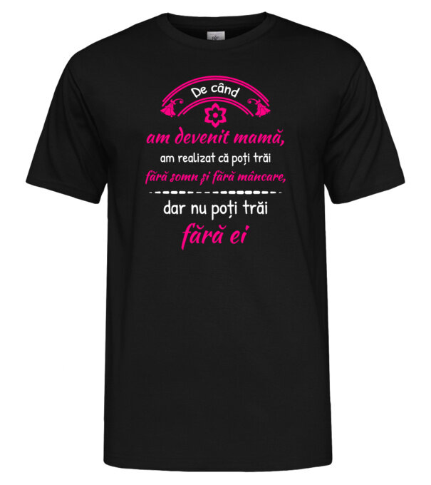  model  pe tricou