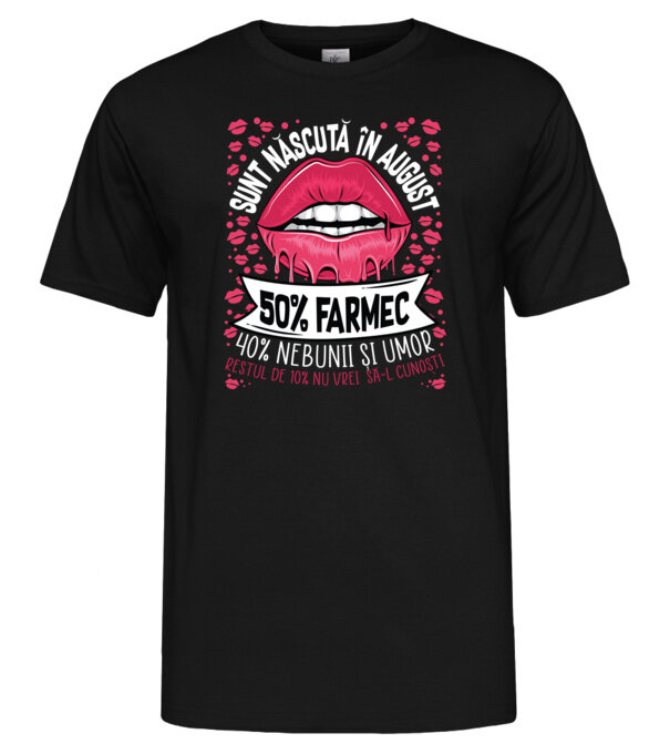  model  pe tricou