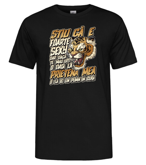  model  pe tricou