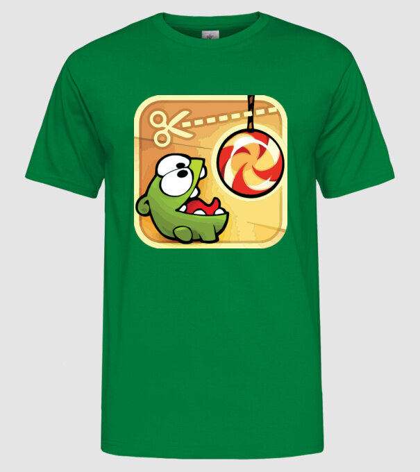  model verde pe tricou