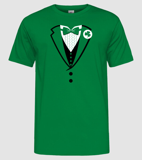 Lep Suit model verde pe tricou