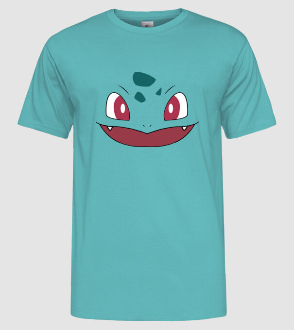 Bulbasaur model turcoaz pe tricou