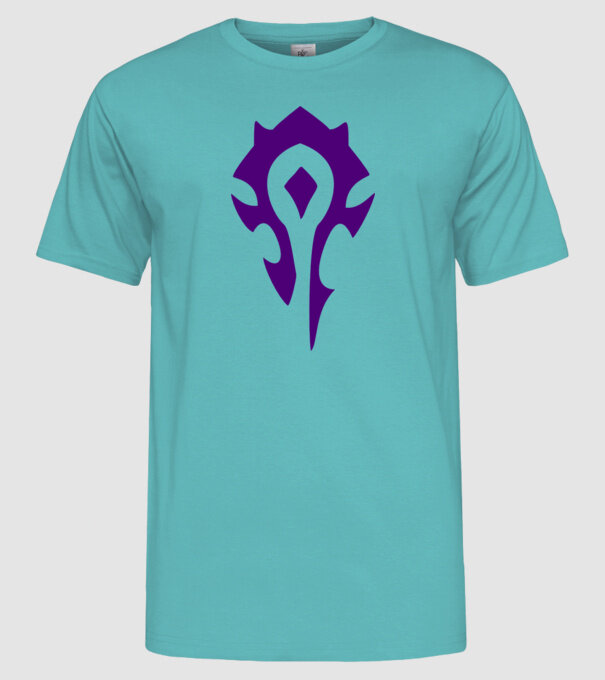 horde PvP model turcoaz pe tricou