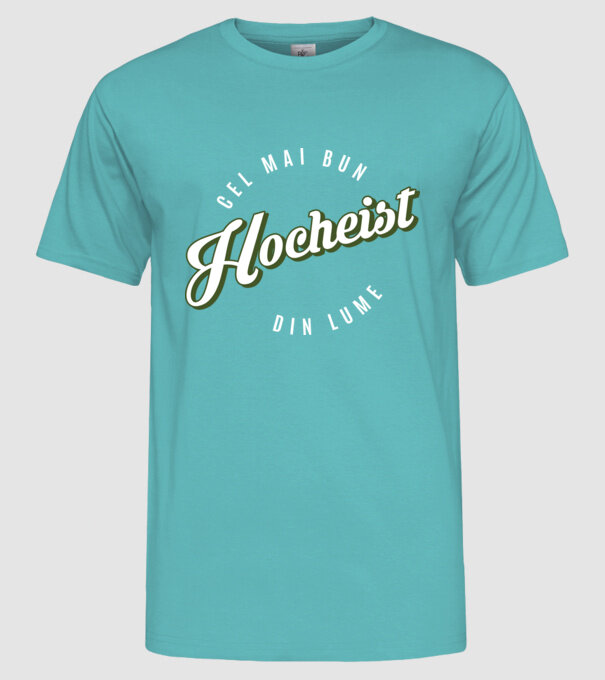 Cel mai bun Hocheist din lume model turcoaz pe tricou