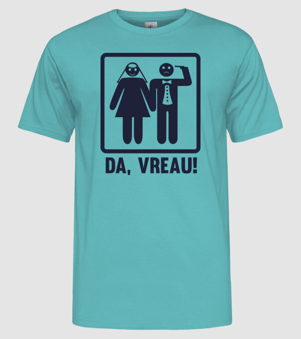 da, vreau model turcoaz pe tricou
