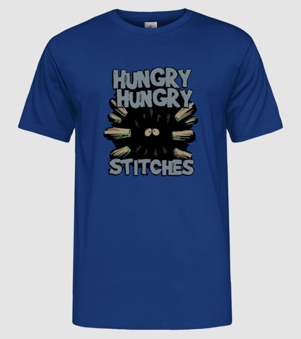 Heroes of the Storm - Stitches model albastru regal pe tricou